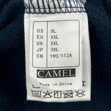 Camel Fleece Jacket - XL Navy Polyester