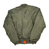 Vintage Ssgt Fox Unbranded Bomber Jacket - XL Green Nylon