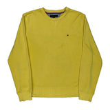 Tommy Hilfiger Sweatshirt - Large Yellow Cotton