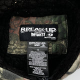 Age 14 Mossy Oak Jacket - Large Camo Cotton Blend