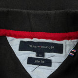 Tommy Hilfiger Slim Fit Polo Shirt - Medium Black Cotton