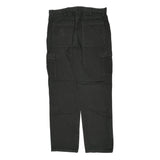 Wrangler Cargo Pants - 36W 34L Black Cotton