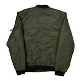 Primark Bomber Jacket - Medium Green Polyester