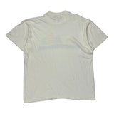 Hilton Head Stedman Single Stitch T-Shirt - Large White Cotton