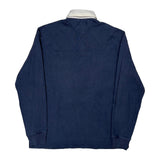 Polo By Ralph Lauren Rugby Shirt - Small Blue Cotton