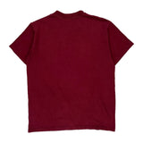 Bethune-Cookman Wildcats Champion Single Stitch T-Shirt - Large Burgundy Cotton