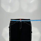 Dickies Carpenter Pants - 36W US 14 Black Cotton