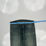 501 Levis Jeans - 34W 29L Blue Denim