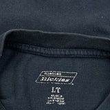 Dickies T-Shirt - Large Blue Cotton