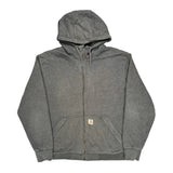 Carhartt Hoodie - XL Gray Cotton Blend