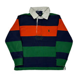 Age 5 Polo By Ralph Lauren Rugby Shirt - XS White Cotton