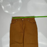 Dickies Carpenter Pants - 34W 30L Brown Cotton