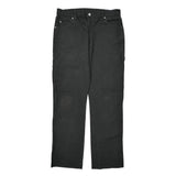 Dickies Carpenter Pants - 34W 30L Black Cotton