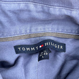 Tommy Hilfiger Shirt - Large Blue Cotton