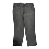 Carhartt Double Knee Carpenter Pants - 34W 29L Gray Cotton