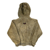 Fubu Leather Jacket - Large Brown Leather
