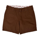 Dickies Chino Shorts - 34W 6L Brown Cotton