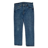 501 Levis Jeans - 34W 30L Blue Cotton