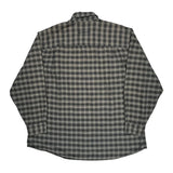 Woolrich Checked Shirt - XL Grey Cotton
