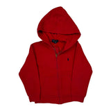 Age 4 Polo By Ralph Lauren Hoodie - XS Red Cotton
