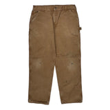 Carhartt Double Knee Carpenter Pants - 38W 32L Brown Cotton