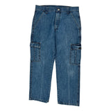 Wrangler Cargo Trousers - 34W 30L Blue Denim