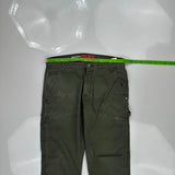 Dickies Carpenter Pants - 32W 31L Green Cotton