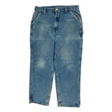 Carhartt Carpenter Jeans - 34W 30L Blue Cotton