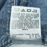 Carpenter Wrangler Denim Shorts - 37W 10L Blue Cotton