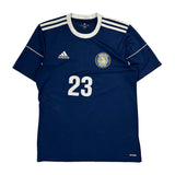 Eureka United Football Club Adidas Football Shirt - Medium Blue Polyester