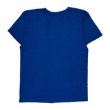 Summer Spirit Screen Stars Single Stitch T-Shirt - Large Blue Cotton Blend