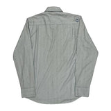 Quiksilver Shirt - Medium Grey Cotton