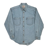 Levis Denim Shirt - Medium Light Wash Cotton