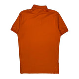 Polo By Ralph Lauren Polo Shirt - Small Orange Cotton