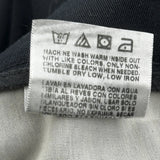 Lee Trousers - 31W UK 12 Black Cotton Blend