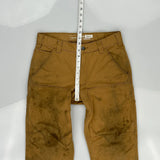 Carhartt Double Knee Carpenter Trousers - 30W 30L Brown Cotton