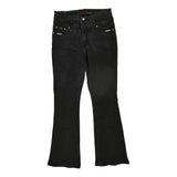 Unbranded Boot Cut Jeans - 31W UK 12 Black Cotton