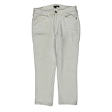 True Religion Skinny Jeans - 30W US 4 White Cotton