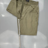 Sonoma Cargo Carpenter Shorts - 28W 10L Khaki Cotton