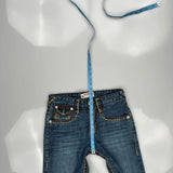 True Religion Contrast Stitch Jeans - 30W UK 8 Blue Denim