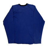 Sleepwear Polo By Ralph Lauren Long Sleeve T-Shirt - Small Blue Cotton