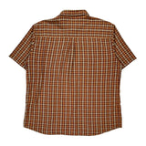Woolrich Checked Short Sleeve Shirt - XL Multicoloured Cotton