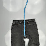 Levis 550 Jeans - 37W 32L Grey Cotton