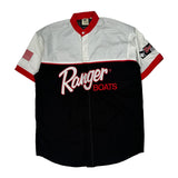 The Game Short Sleeve Shirt - Medium Black Polyester