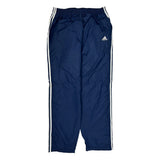Adidas Track Pants - 2XL Blue Polyester