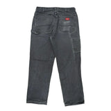 Dickies Carpenter Trousers - 32W 30L Grey Cotton