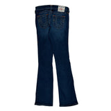 True Religion Boot Cut Jeans - 26W US 2 Dark Wash Cotton Blend