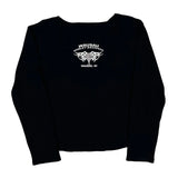 Wausau Harley-Davidson Harley Davidson Graphic Long Sleeve T-Shirt - Large Black Cotton