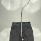 Unbranded Cargo Pants - 30W 31L Gray Cotton Blend