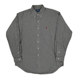 Blake Shirt Ralph Lauren Checked Shirt - Large Black & White Cotton